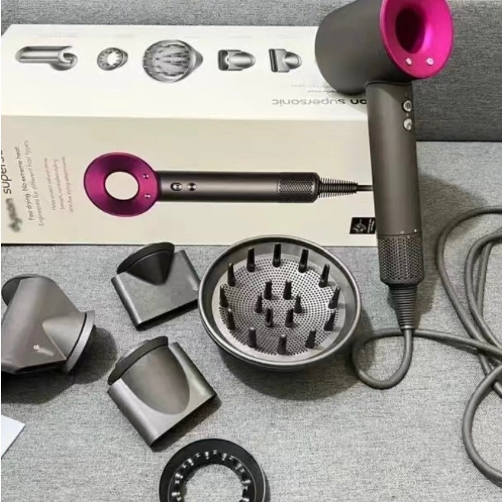 Dyson Supersonic Hair Dryer - Pink and Gray